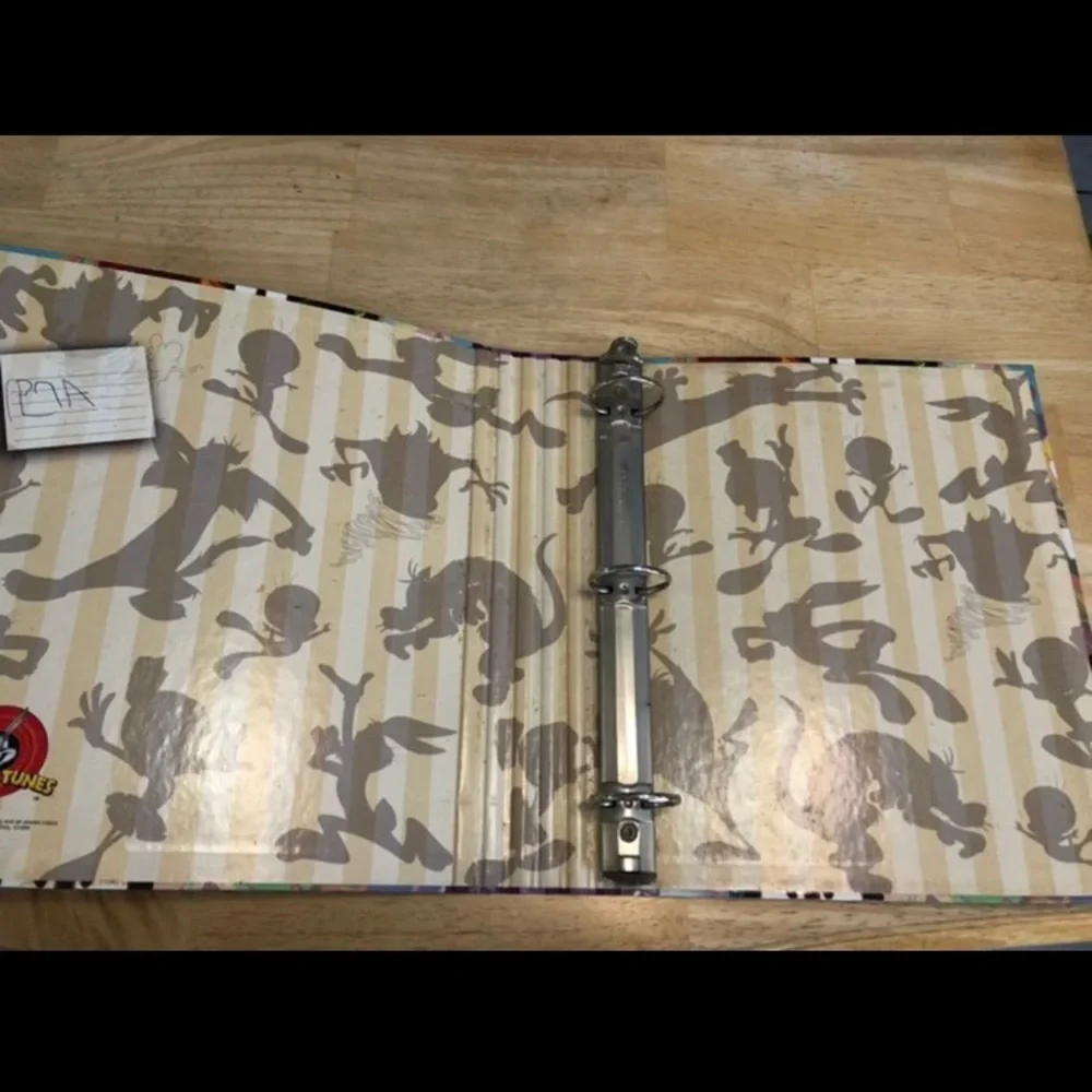 Vintage 90’s Marvin the Martian Looney Tunes Clueless Binder